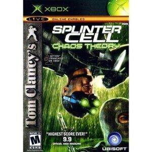 Tom Clancy's Splinter Cell Chaos Theory Xbox 2005 Video Game with Manual Tested